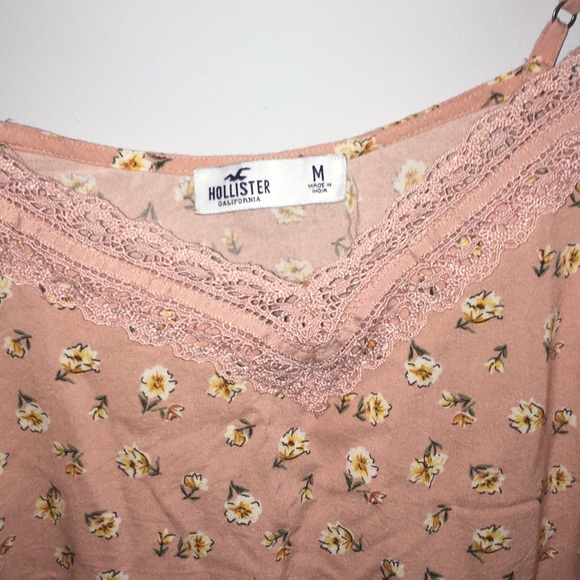 Coral flower adjustable tank top - Picture 2 of 2